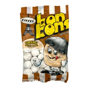 Eiffel Caramel Bon Bons Chewy Candy | Caramel Candy Bag 4 oz