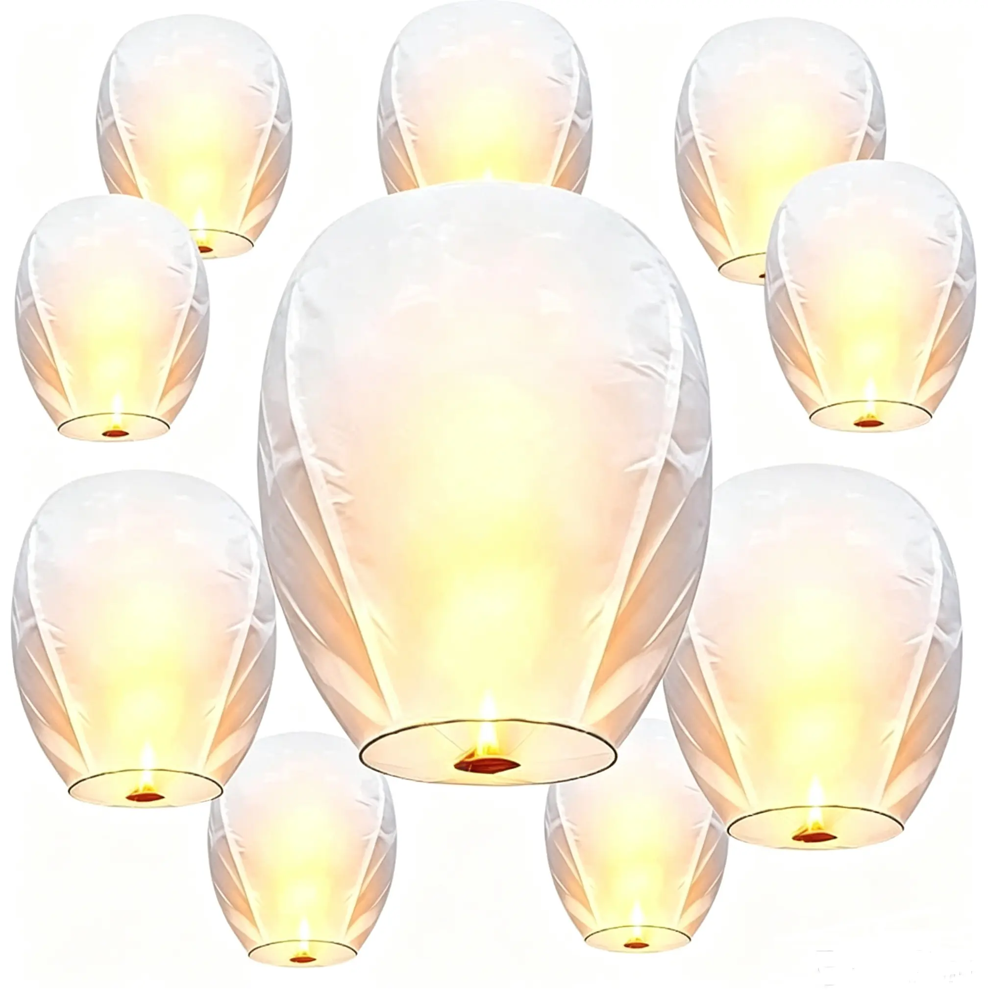 Paper Lanterns 10Pcs Set, Including Hanging Rectangular Lanterns, Suitable for Home Decor, Birthday Parties, Weddings, Christmas, Easter, New Year’s Celebrations, and Other Party Decorations.