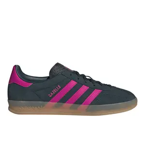 adidas Womens Gazelle Indoor Lace Up Sneakers Shoes Casual - Green