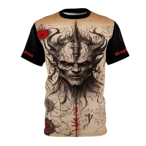 Winky Doodle Press  brings the  Shadow Walker design T-Shirt - 100% Polyester Microfiber Knit Tee with Unique Graphic Design. This is a high quality print designed for long life and comfortable fit.