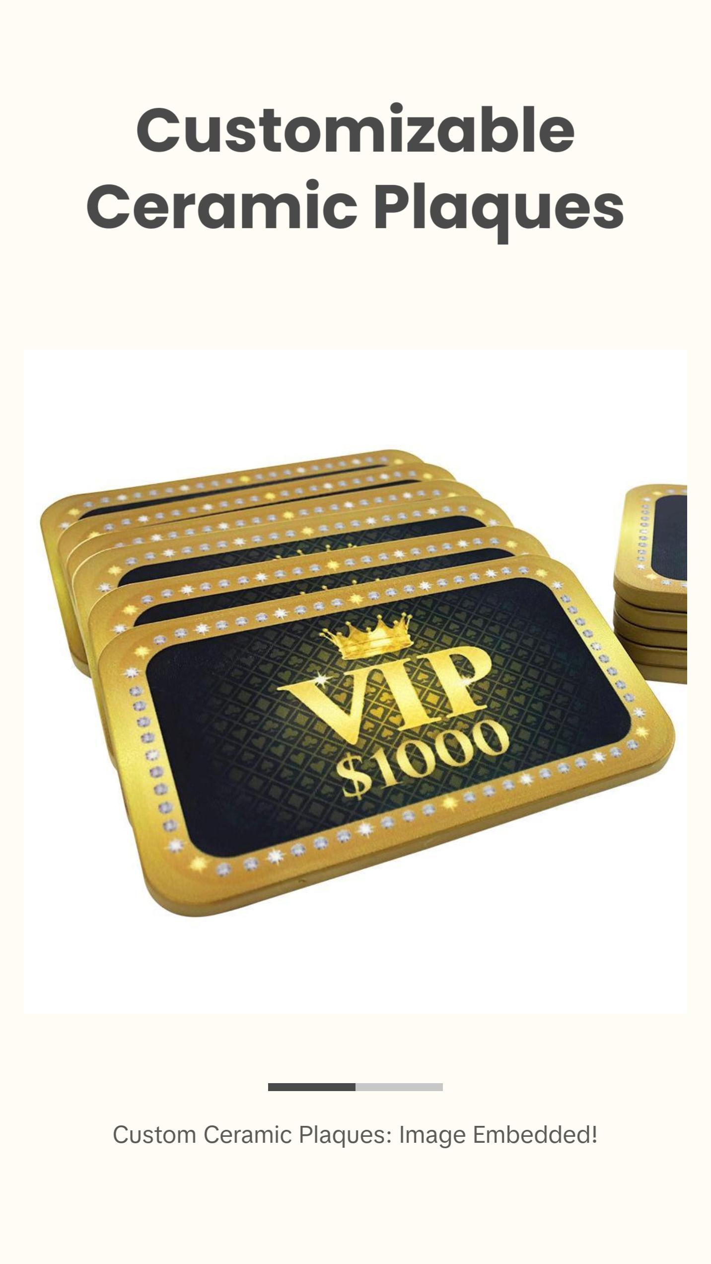 Custom Ceramic Plaques