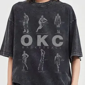 Shai Gilgeous Jalen Williams Oklahoma Vintage Comfort Colors Shirt