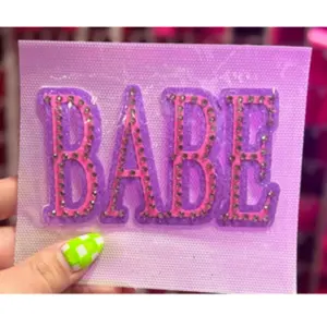 Babe Rhinestone Iron On Patch *PRE-ORDER*