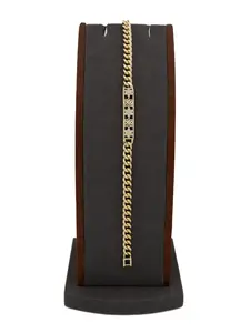 Beautiful 7.5 Inch Gold Plated Bracelet with Clear Stone Flowers Elegant Design Jewelry Accessory Classic & Modern Style trading Trendy Stack Bangle