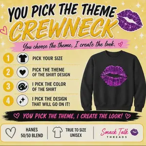 Pick Your Theme Crewneck Sweatshirt