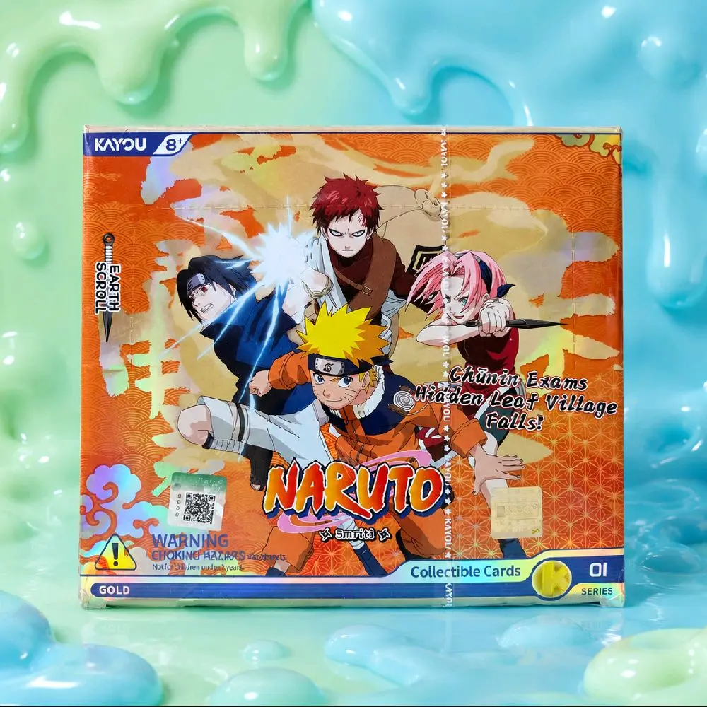Kayou Naruto Smriti Earth Scroll Gold Series 01 Booster Pack (English)
