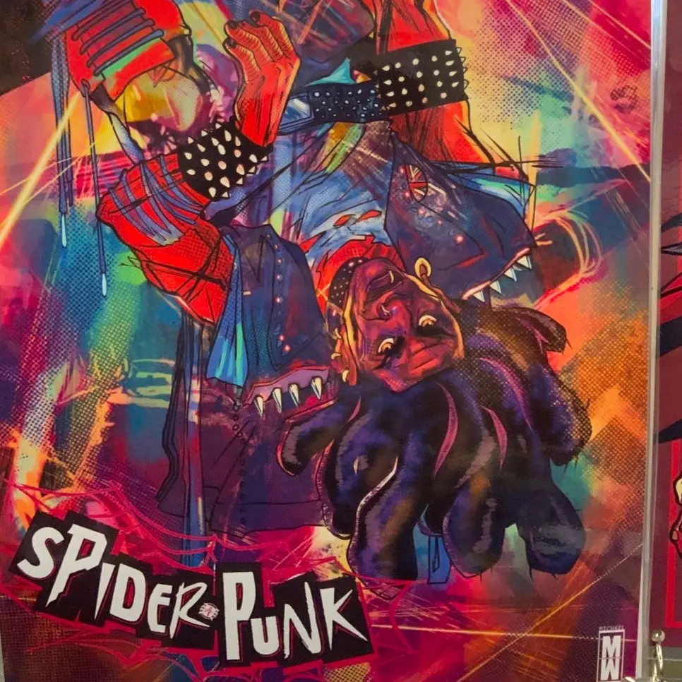 Spider Punk Art
