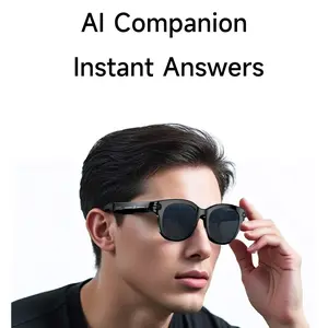 M89 Smart Bluetooth-compatible Glasses with 200w Camera, Outdoor Sports Earphones, Multifunctional Bluetooth-compatible Calling, Voice Assistant, Music Translation