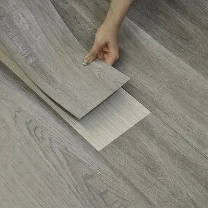 30pcs Self-Adhesive Wood Grain Floor Wallpaper, Waterproof Wall Stickers, Bedroom Living Room Bathroom Kitchen Home Decor Floor Decals