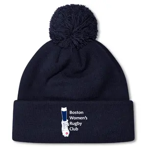Boston Women's RFC Pom Pom Beanie by Canterbury