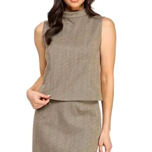 Elegant Skirt Set with Back Tie Feature for Stylish Outfits