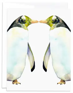 Penguin Note Card