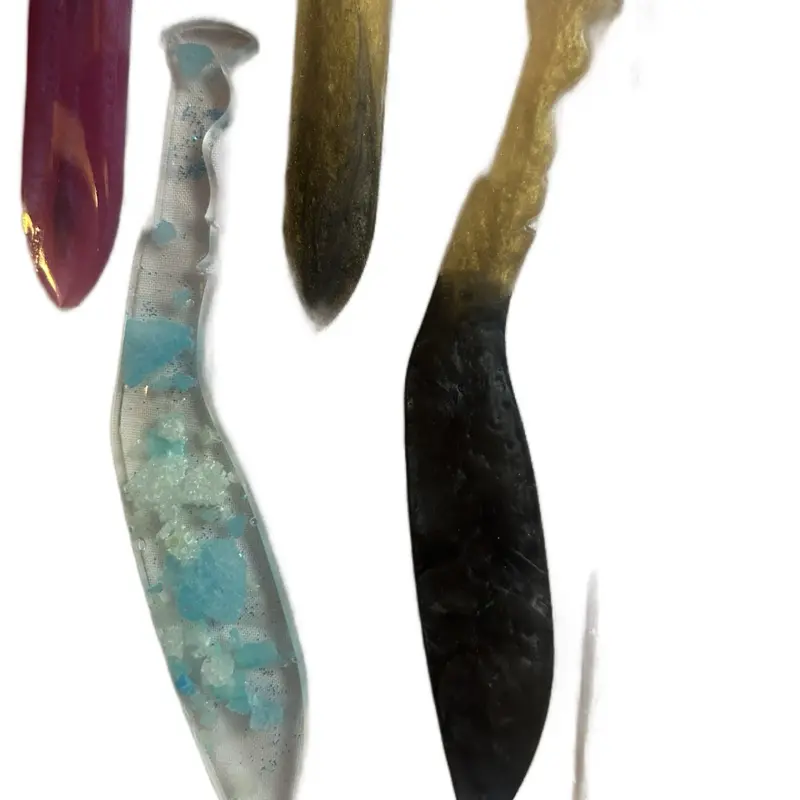 Glam Custom Handmade Letter Openers Collectibles Unique Designs in Various Colors and Patterns Handcrafted with Personalization Options