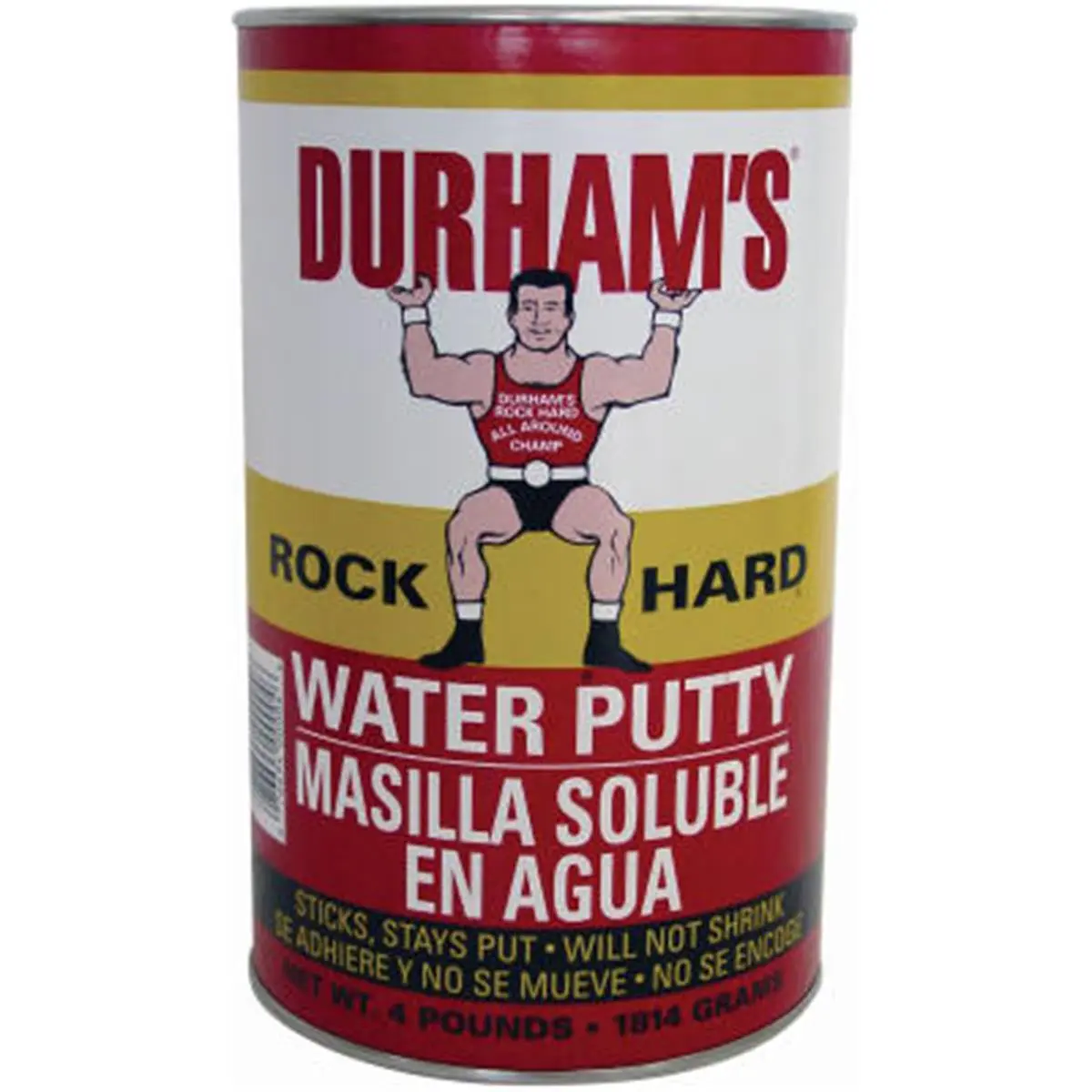 212 MAIN Donald Durham Co 169 Durham's Water Putty Adhesive - 5x5x8.3 in, Home Improvement Building Supplies for Roofing, Flooring