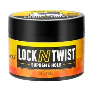AllDay LOCKS Lock N Twist (5 oz) | Supreme Hold, No Frizz or Flaking | Hydrating, Nourishing Loc Booster |  Grape & Avocado-Infused | Lock & Twist Braids, Locks, Twists, Cornrows | 5 oz