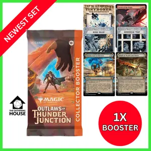 1X Outlaws of Thunder Junction Collector Pack! Magic the Gathering - MTG