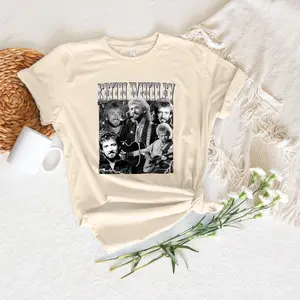 Keith Whitley Tribute Tee – Retro 1980s Country Music Legend Shirt, Unisex Graphic Apparel in All Sizes