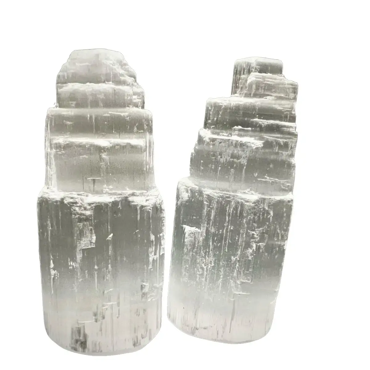 Selenite Skyscraper Stone of Protection & Higher Power - Spiritual Healing Stone