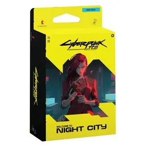 *PREORDER*CYBERPUNK TCG: RETAIL STARTER DECK: THE HEIST *RELEASE Q3 2026*