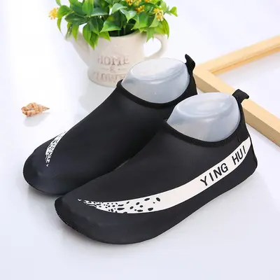 Black with white hook