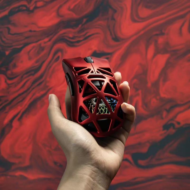 FURYCUBE G11 Tri-Mode Gaming Mouse PAW 3311 2.4G Bluetooth Wired Rechargeable RGB Lighting Optical Sensor for Gaming & Office Accessories Birthday Gifts for BF