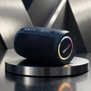 ZEALOTs S49 20W Portable Bluetooth Speaker  IPX5 Waterproof | 3600mAh Battery | Dual Pairing Stereo | Perfect for Outdoor & Home