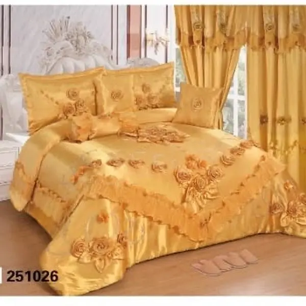 10pc Set Wedding Comforter - Includes 10Pieces for Comfortable Home Decor all-season bedding