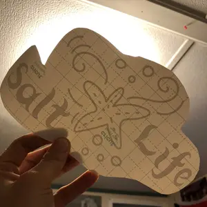 Salt life decal