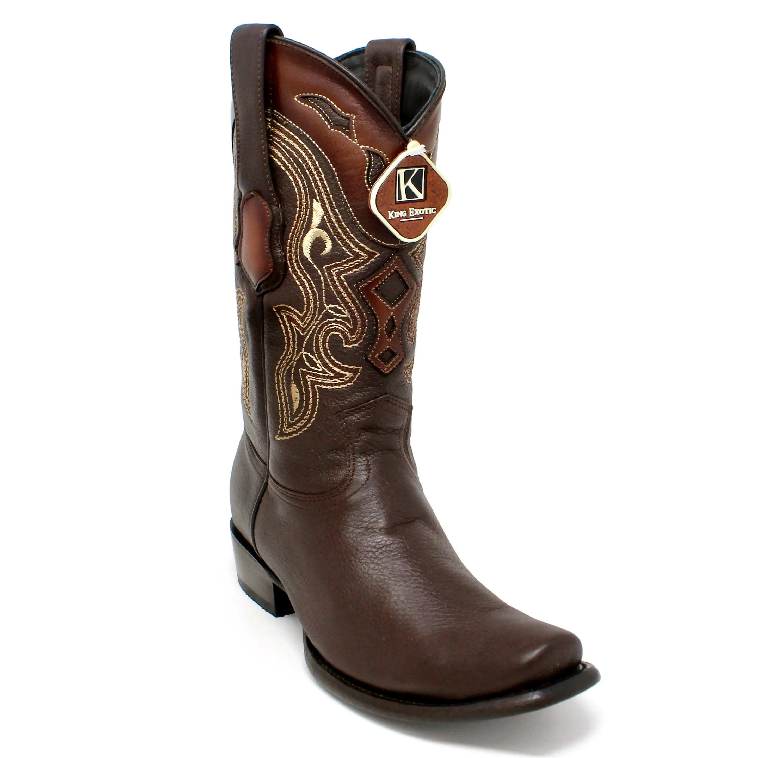 King Exotic Elk Dubai Cowboy Boot