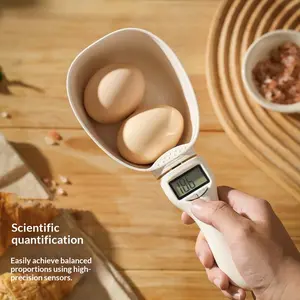 Digital Weighing Spoon Scale, High Precision Kitchen Measuring Spoon for Baking & Cooking, Gram Scale with Detachable Spoon