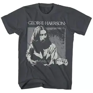George Harrison Live Profile Guitar Music Retro T-Shirt