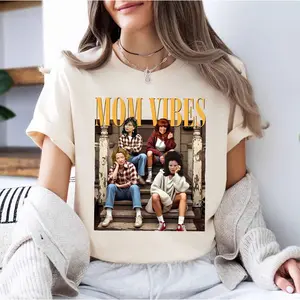 Retro 90’s Mom Vibes Shirt, Cool Mom Gifts Shirt, Thug Life Shirt, Sitcom moms Shirt, Funny Mom Shirt, Mom Life Shirt, Mother's Day Shirt