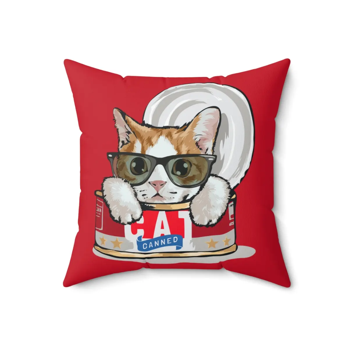 Canned Cat pillow Canned Cat pillow