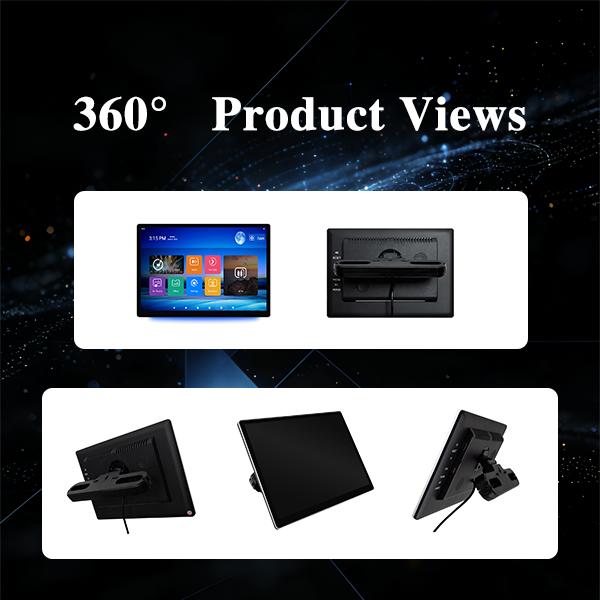 NOAUKA13.5 Inch 4K Android 14 Car TV Headrest Monitor for Cars Back seat,Support Phone Wireless Mirror Link Touch Screen,HDMI Input,USB/SD Multi-Media Video Player,WiFi (2G Ram+32G ROM)