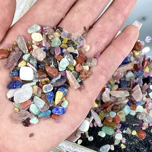 50g Crystal Quartz Rock Stone Gravel Aquarium Tank Decor Gemstones Home Ornament