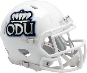 Old Dominion Monarchs Riddell White Speed Mini Helmet