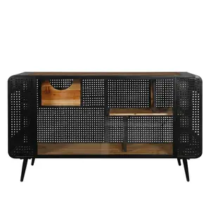 55.12in Spacious Cat House with Tempered Glass - Ideal for Living Room, Hallway Pet Supplies, Dog & Cat Furniture