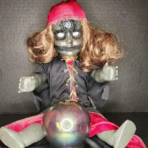 Creepy horror doll Miss Fortune