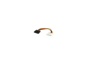 StarTech 6" 4 Pin Molex to SATA Power Cable Adapter SATAPOWADAP
