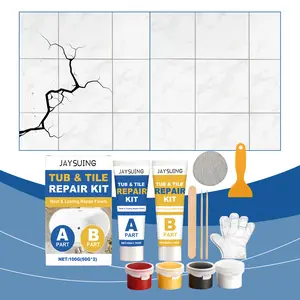 Tile Repair Kit Home Grout Ceramic Marble Gap Filling AB Glue Sealing Repair Kit