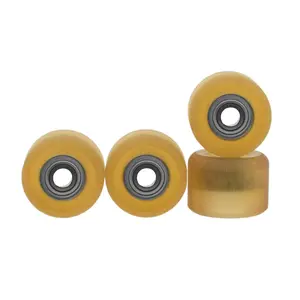 Apex Shorty Wheels - 61D Urethane - ABEC-9 Bearings - "Honey"