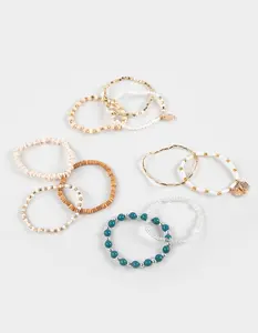 FULL TILT 10 Pack Beaded Bracelets