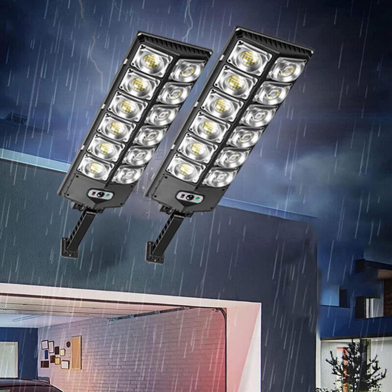LED Solar Street Light1000W-4000W Commercial Oudoor Lights Outdoor Waterproof Hight Brightness LED,Dusk to Dawn Solar Street LightsRoad Area Lamp,3 Modes Wall Lamp Motion Sensing with Remote Control,Resistance Garden Lamp for Yard,Deck, Garden