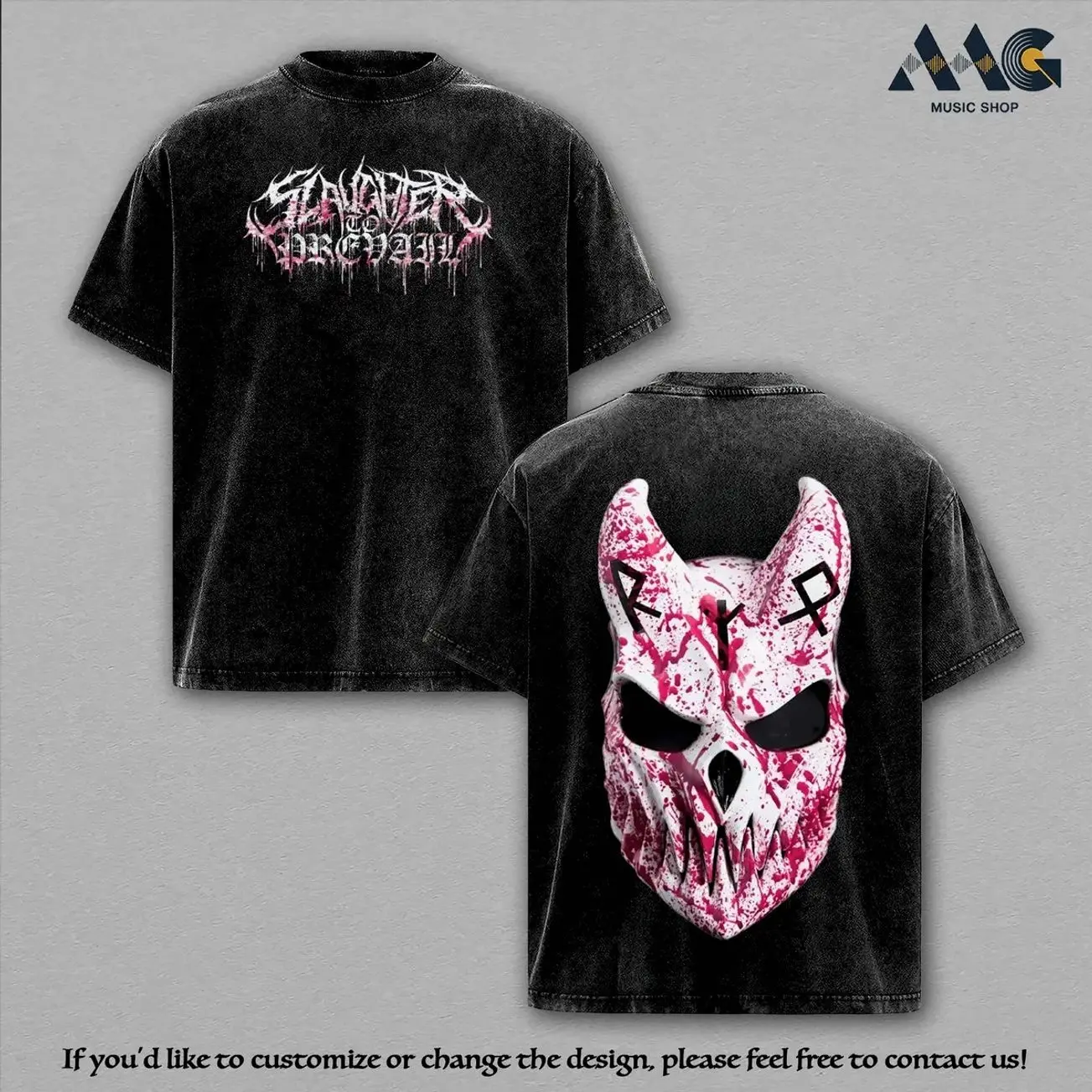 Slaughter To Prevail Deathcore Band Washed Oversized Cotton Shirt, Russian Heavy Music Graphic T-Shirt, Premium Cotton Rock Streetwear, Distressed Unisex Merch, Gift for Brutal Music Addicts, Moshpit-Ready Fit