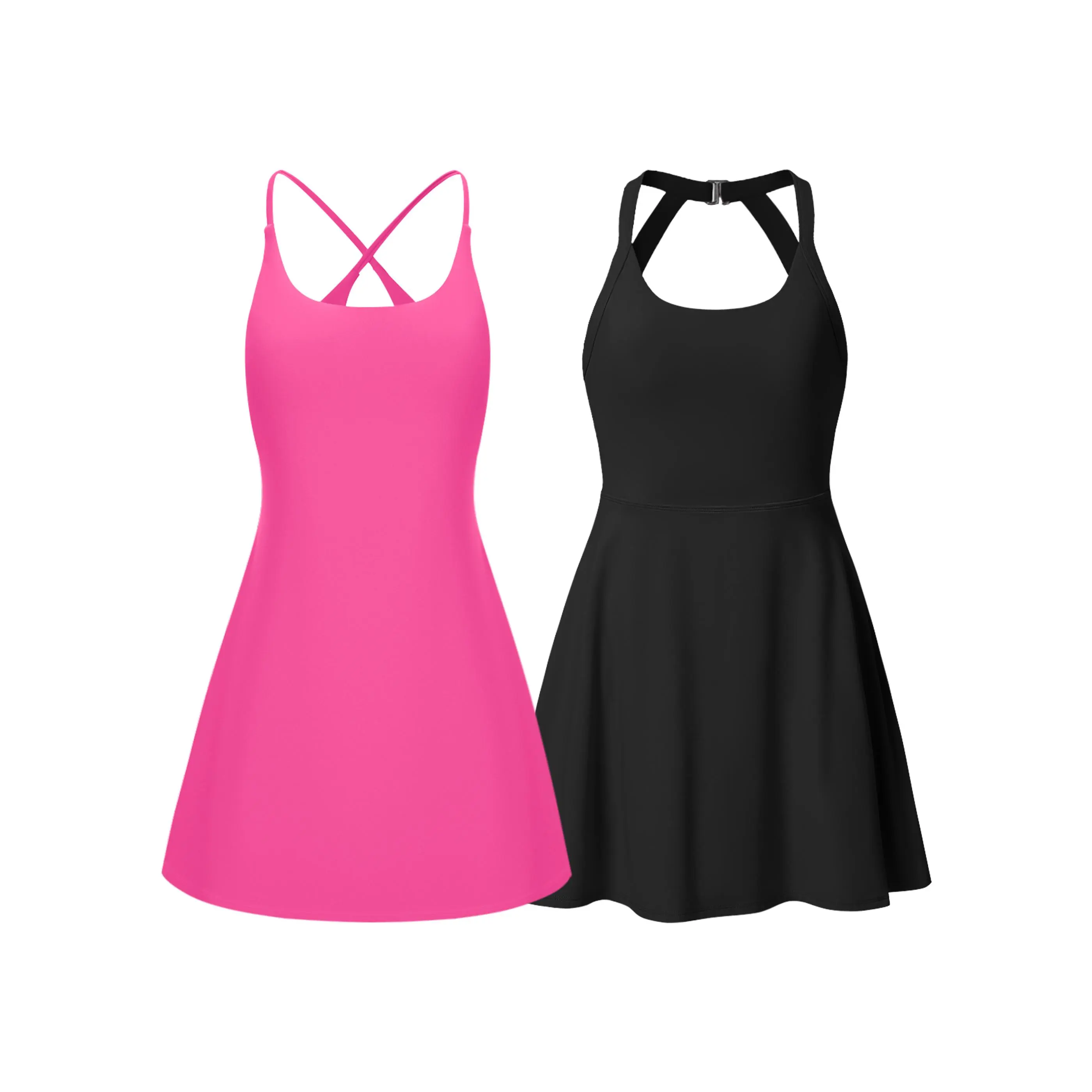 Fuchsia Purple + Black