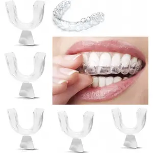 2 Pieces Teeth Whitening Trays, Mouth Guard for Oral Hygiene Care, Tooth Bleaching Tool