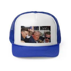 You Missed Trump Hat - Collapsible Trucker Cap