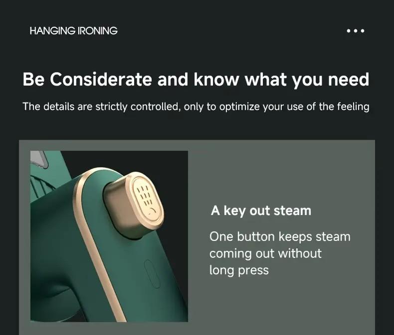 Mini Portable Folding Steam Iron, 180° Rotating New Iron Steamer for Clothes, Fast Heating, Handheld, Quick Wrinkle, Compact Handheld Steam Iron for Travel, College Dorm, Back to School, Apartment, Home Office (40W), Mini Travel Steam Iron