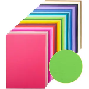 60 Sheets Textured Colorful Card Stock 28 Multicolor Cardstock 250 gsm Faint Texture, Single-Sided Printed Colored Paper for Card Making, Scrapbooking, Paper Craft