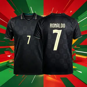 2026 Portugal National Home Away 7# Cristiano Ronaldo Short And Long Sleeve Soccer Jersey Fans Version Breathable